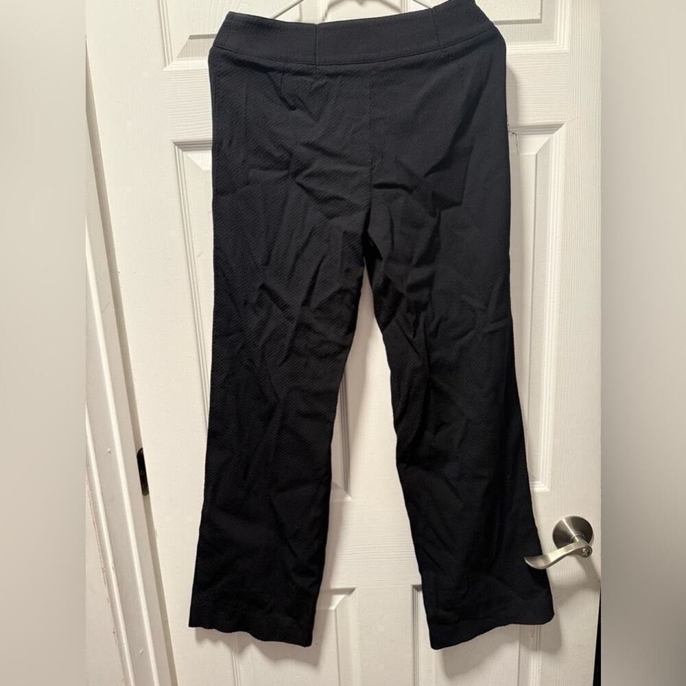 Armani Collezioni Black Dress Pants Women’s 10 Textured - Picture 3 of 3
